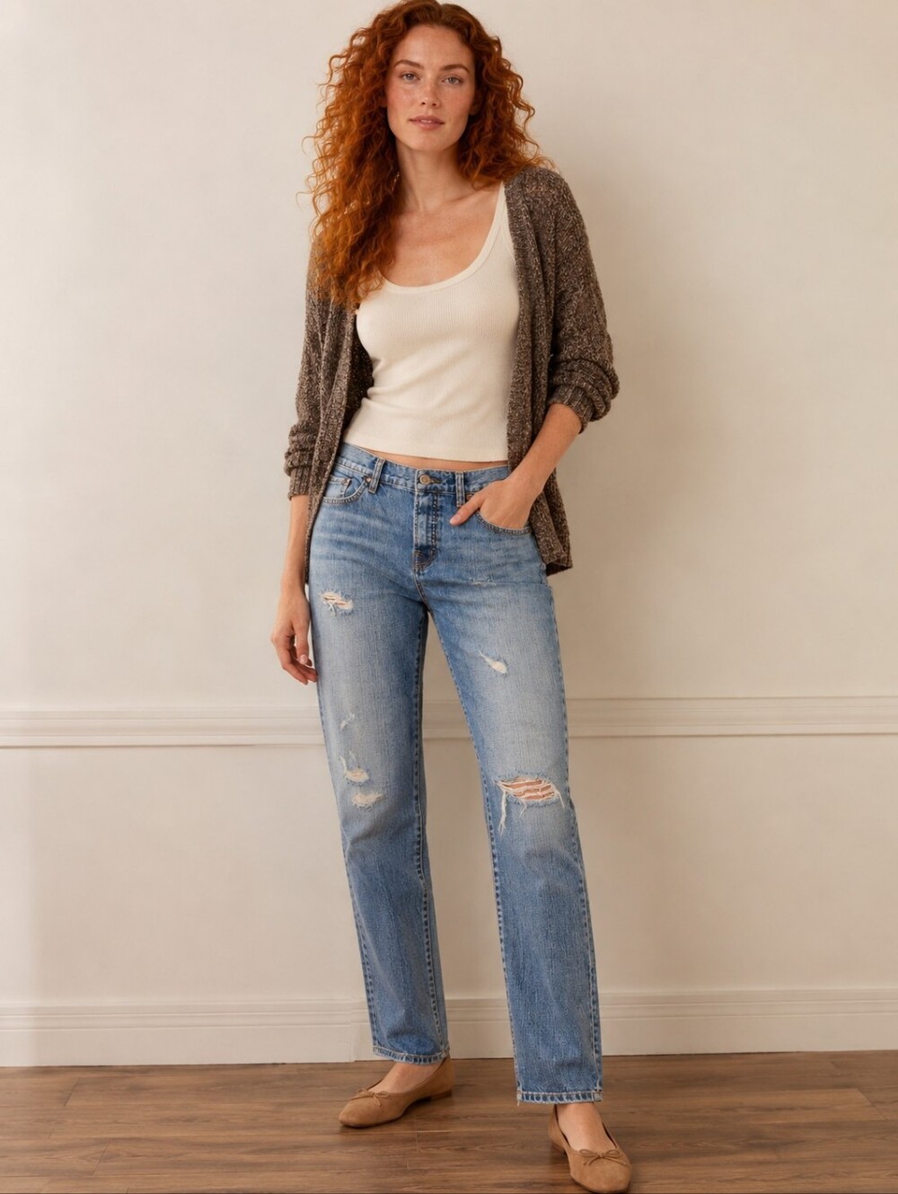 ❤ LOFT Y2K BOYFRIEND JEANS, 8 (29)